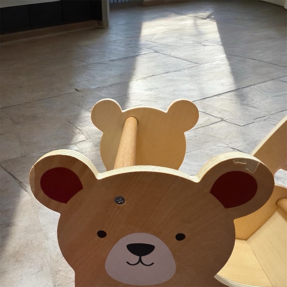 Moover RARE Teddy Bear doll pram/push to walk - Picture 6 of 6